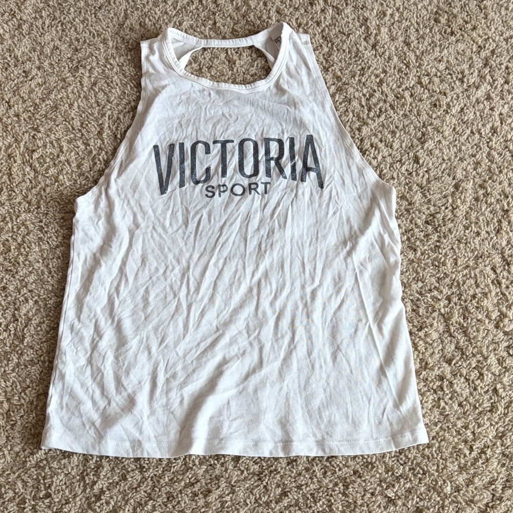 Victoria Sport White Tank Top